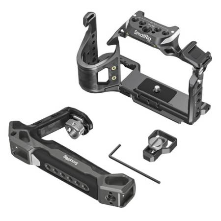 SmallRig 6030 Rhinoceros - zestaw (klatka, uchwyt górny, zacisk kabla HDMI) do Sony Alpha 7 V / 7R V / 7 IV / 7S III / 7R IV - zawartość zestawu